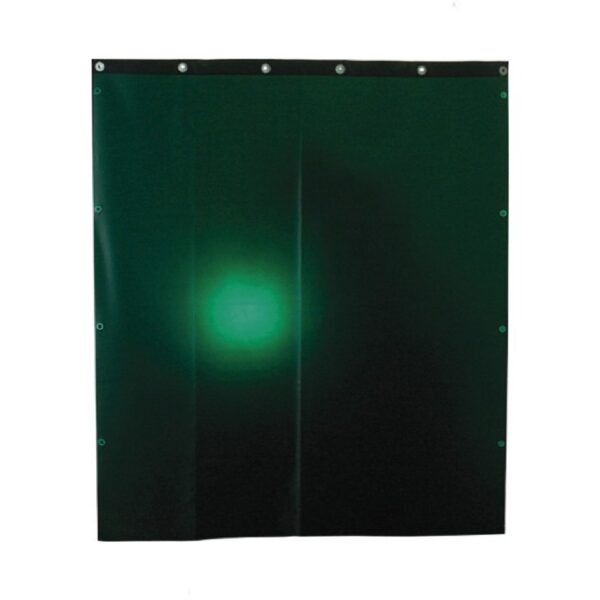 RIDEAU DE SOUDAGE VERT FONCE DIN09 H1,8X L1,4M