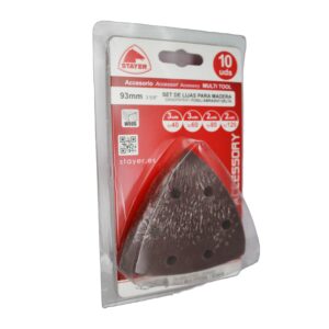 JEU DE 10 PAPIERS ABRASIFS POUR OUTILS MULTITOOL PRO 300 MULTI L20
