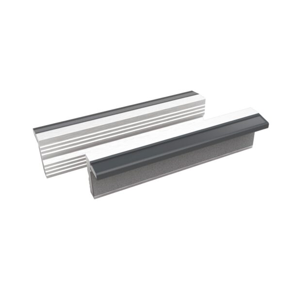 JEU DE MORS RAINURE EN ALUMINIUM DOUX LARG 150MM FIXATION MAGNETIQUE