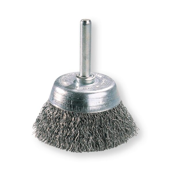 BROSSE ROTATIVE CUVETTE DIAM 50X20MM TIGE 6MM