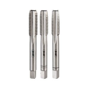 JEU DE 3 TARAUDS ISO HSS DIN 352