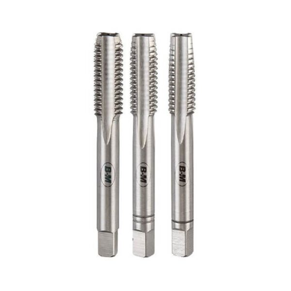 JEU DE 3 TARAUDS ISO HSS DIN 352
