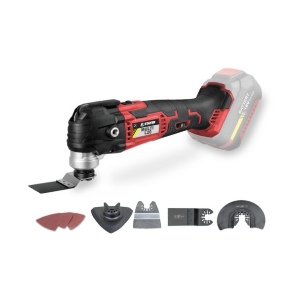 OUTIL MULTI OSCILLANT SS FIL 18V SET MULTI L2012 1BAT 2AH CHARG SAC