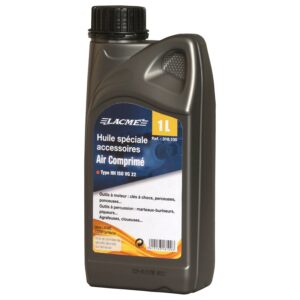 HUILE OLEO PNEUMATIQUE POUR OUTILS PNEUMATIQUES - 1L