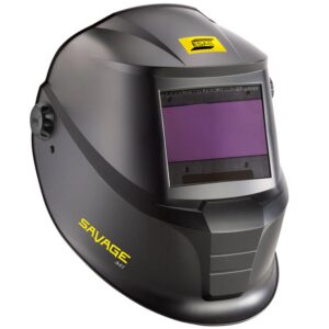 CAGOULE ELECTRONIQUE ESAB SAVAGE A41 NOIRE REGLABLE DIN9/13 PILE