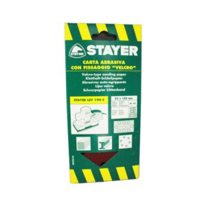 JEU DE 10 PAPIERS ABRASIFS RECTANGLE 2XP40 2XP60 2XP80 2XP120 2XP150