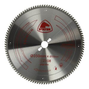 DISQUE SCIE CIRCULAIRE Ø350X30 Z108 HQ COUPE ALUMINIUM