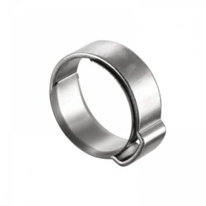 COLLIER A 1 OREILLE AVEC BAGUE DIAM 13 - 15.3