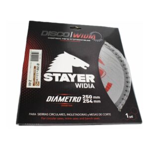 DISQUE WIDIA Ø250X30 Z60 AVEC DENTS ATB HAUTE QUALITE HQ POUR LA COUP