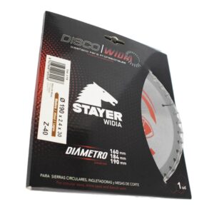 DISQUE SCIE CIRCULAIRE Ø190X30 Z40 BOIS STANDARD BAGUE DE 30 A 20 & 3