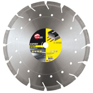 DISQUE DIAMANT TP BETON ARME, ASPHALTE, MATERIAUX SEC EAU 300X3,2X27M