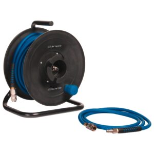 ENROULEUR MANUEL PORTABLE TUYAU AIR COMPRIME Ø8X14MM LONG 20M