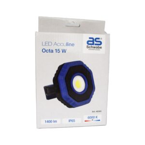 PROJECTEUR LED ACCULINE OCTA AIMANT 15W RECHARGEABLE BATT. LI-ION