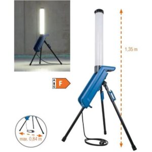 COLONNE LUMINEUSE F LED 70W 360° PLIABLE 230V