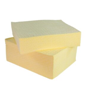 FEUILLE JAUNE ABSORBANTE CHIMIQUES ET TOUS LIQUIDES /FEUILLE