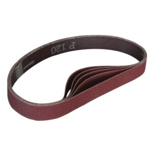 BANDES ABRASIVE 20X520MM - LOT DE 5