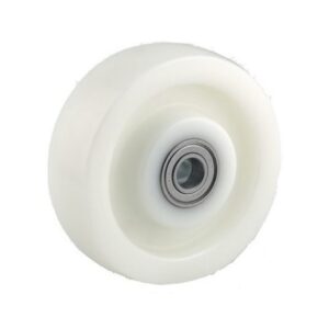 ROUE POUR TRANSPALETTE NYLON BLANC D200X50+ROULEMENTS