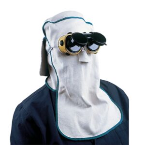 COIFFE CUIR AVEC LUNETTE DIN 05 POUR CHALUMEAU DECOUPE