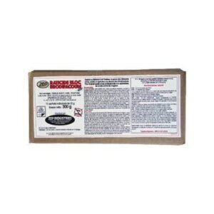 RATICIDE BLOC BRODIFACOUM 15 SACHETS DE 20G / BOITE