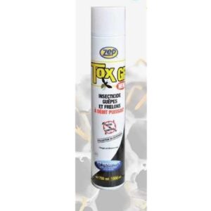 TOX GF NEW AERO. 750ML - INSECTICIDE GUEPE / FRELON A DEBIT PUISSANT