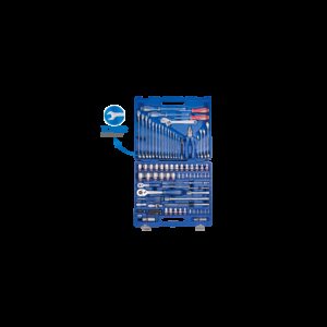 COFFRET CLIQUET DOUILLES 1/4" 1/2" OUTILS 103 PCS KT